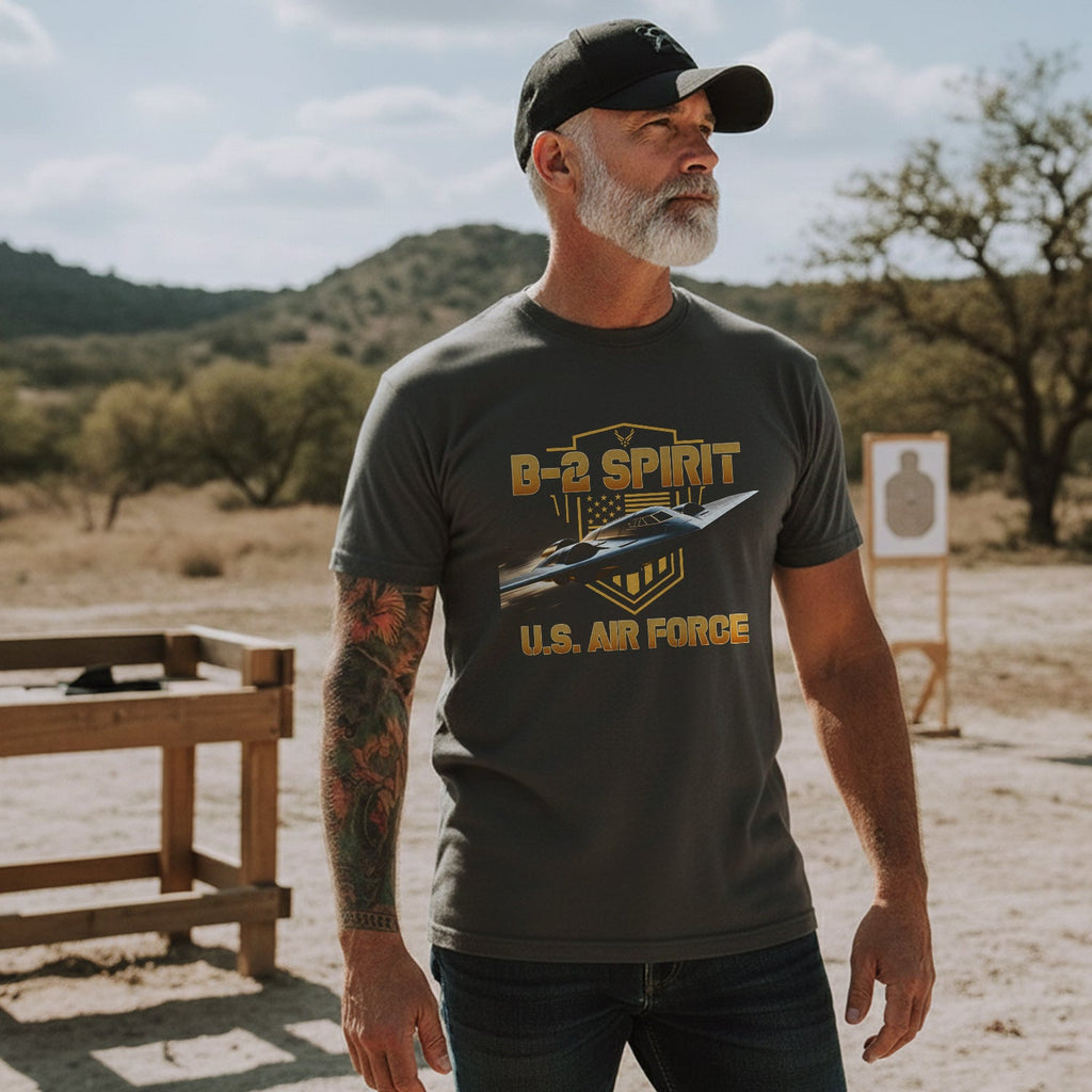 B-2 Spirit US Air Force Veteran Pride T-Shirt product image 5
