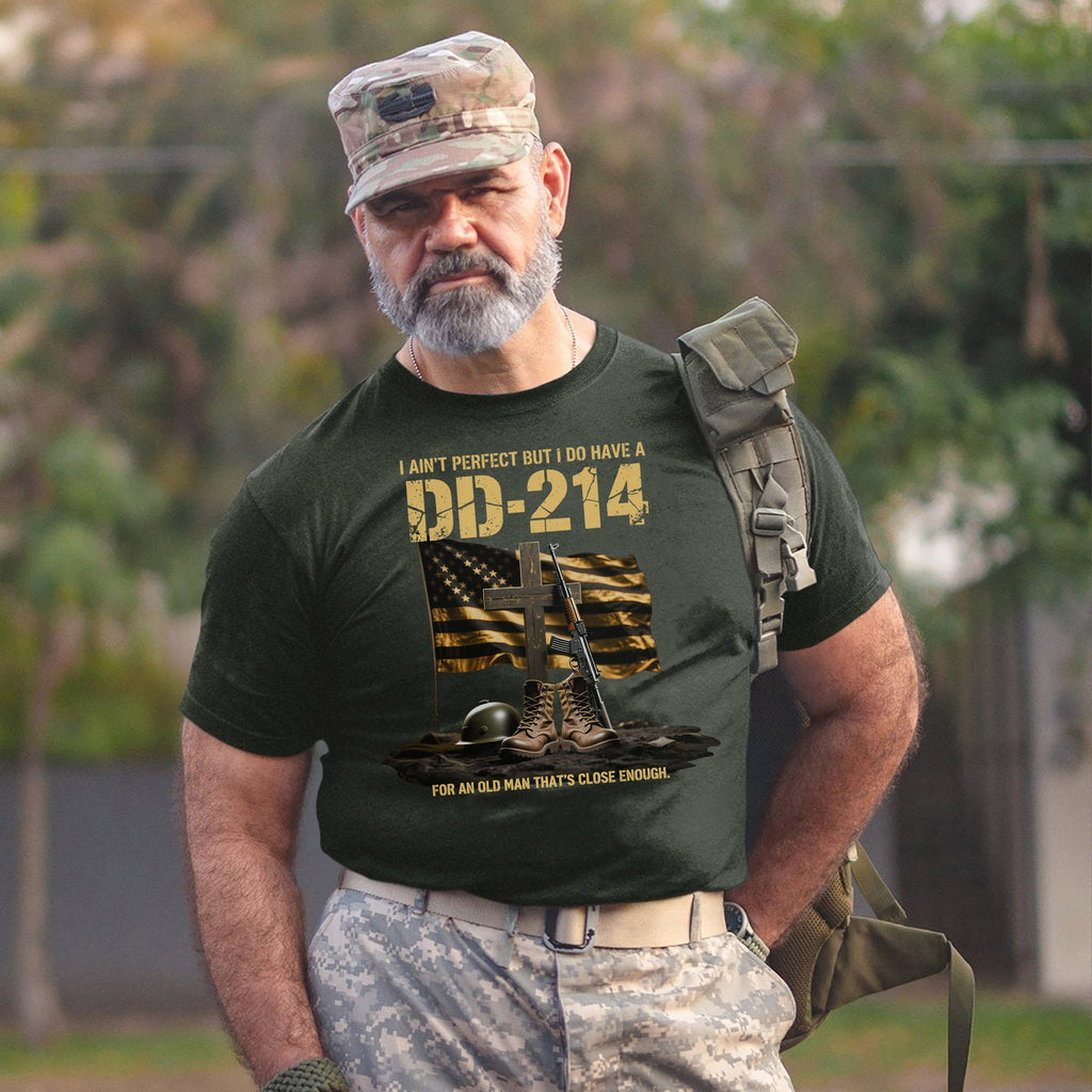 I Ain’t Perfect but I Do Have a DD214 T-Shirt product image 11