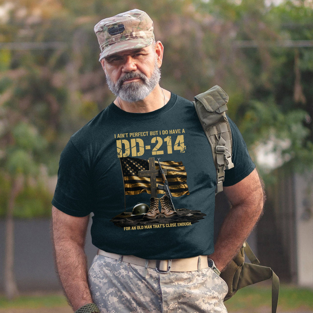 I Ain’t Perfect but I Do Have a DD214 T-Shirt product image 12