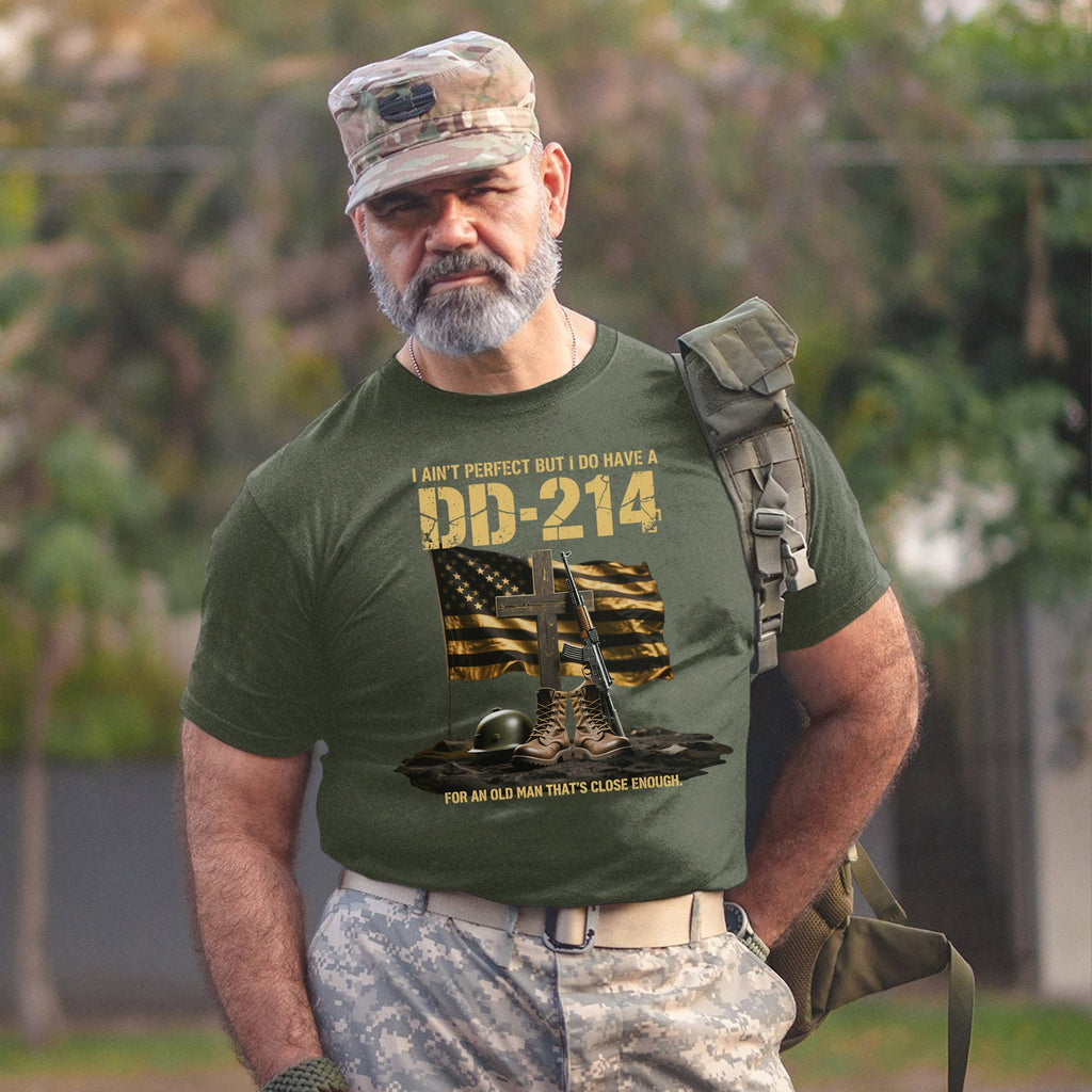 I Ain’t Perfect but I Do Have a DD214 T-Shirt product image 10