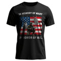 In Memory of Many In Honor of All Proud US T-Shirt product image 1