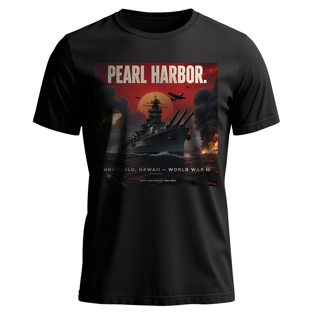 Pearl Harbor Honolulu Hawaii World War II T-Shirt product image 1