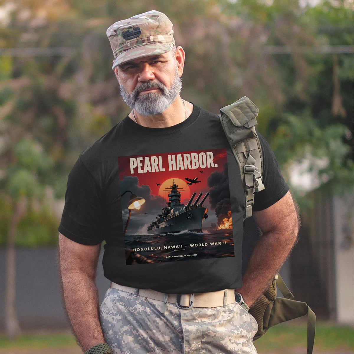 Pearl Harbor Honolulu Hawaii World War II T-Shirt product image 12