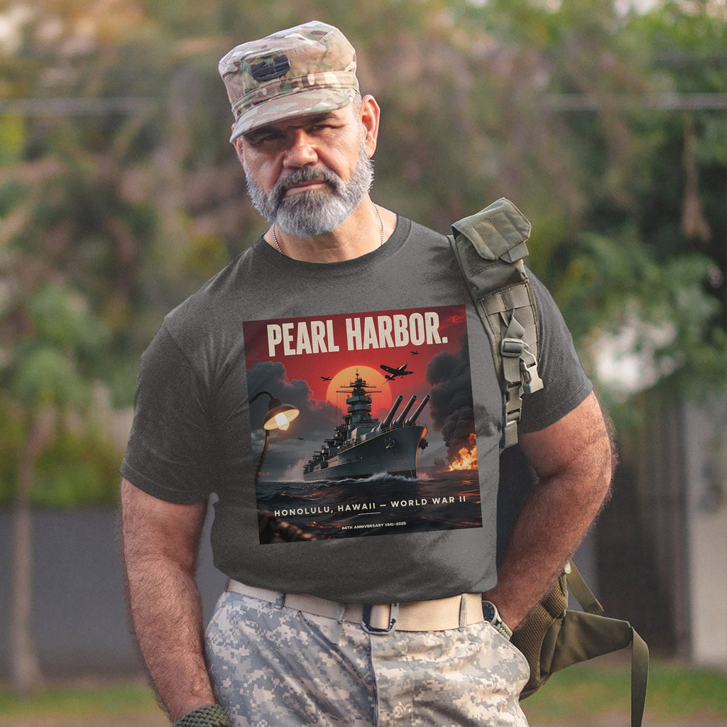 Pearl Harbor Honolulu Hawaii World War II T-Shirt product image 15