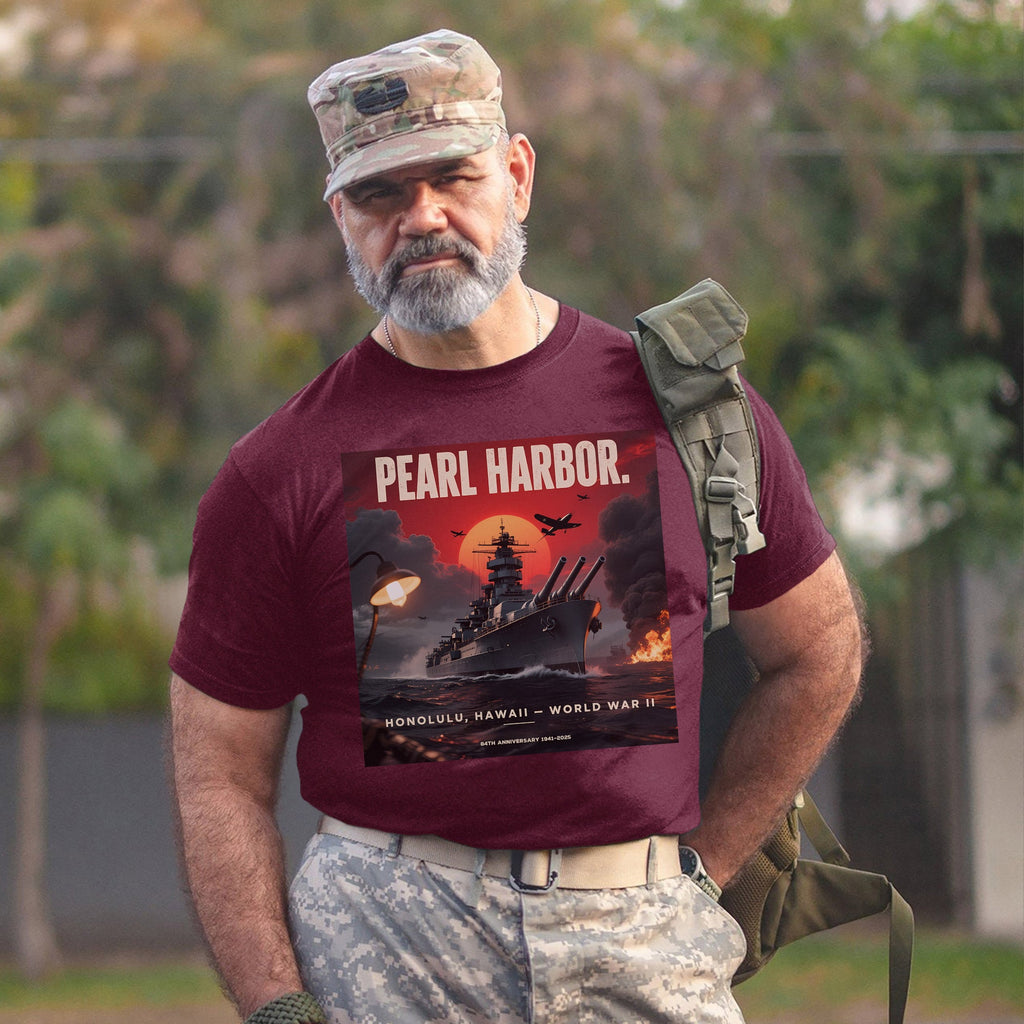 Pearl Harbor Honolulu Hawaii World War II T-Shirt product image 11