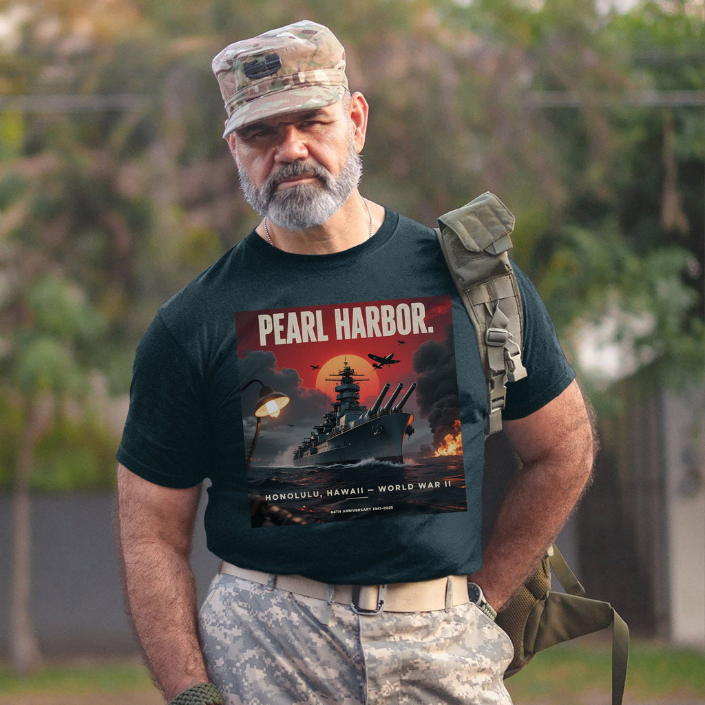 Pearl Harbor Honolulu Hawaii World War II T-Shirt product image 8