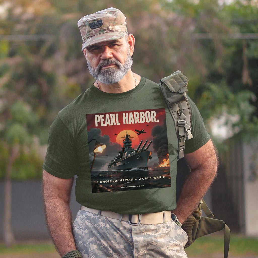 Pearl Harbor Honolulu Hawaii World War II T-Shirt product image 6