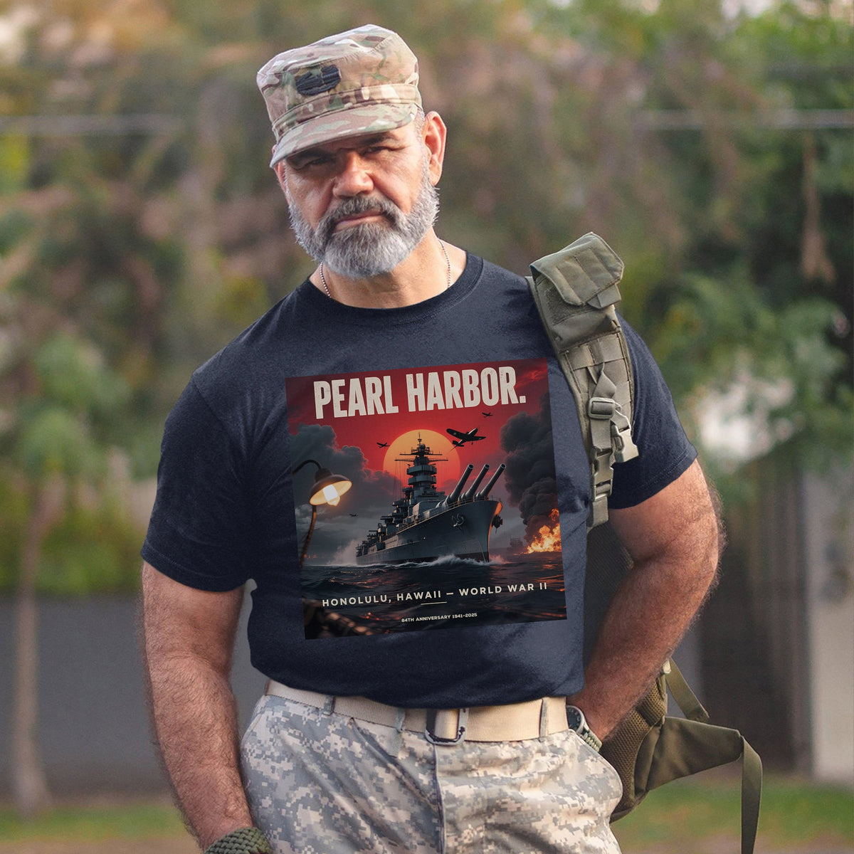 Pearl Harbor Honolulu Hawaii World War II T-Shirt product image 14