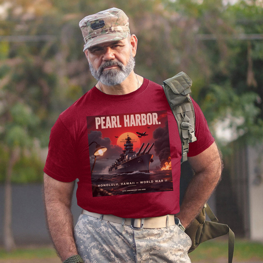 Pearl Harbor Honolulu Hawaii World War II T-Shirt product image 9