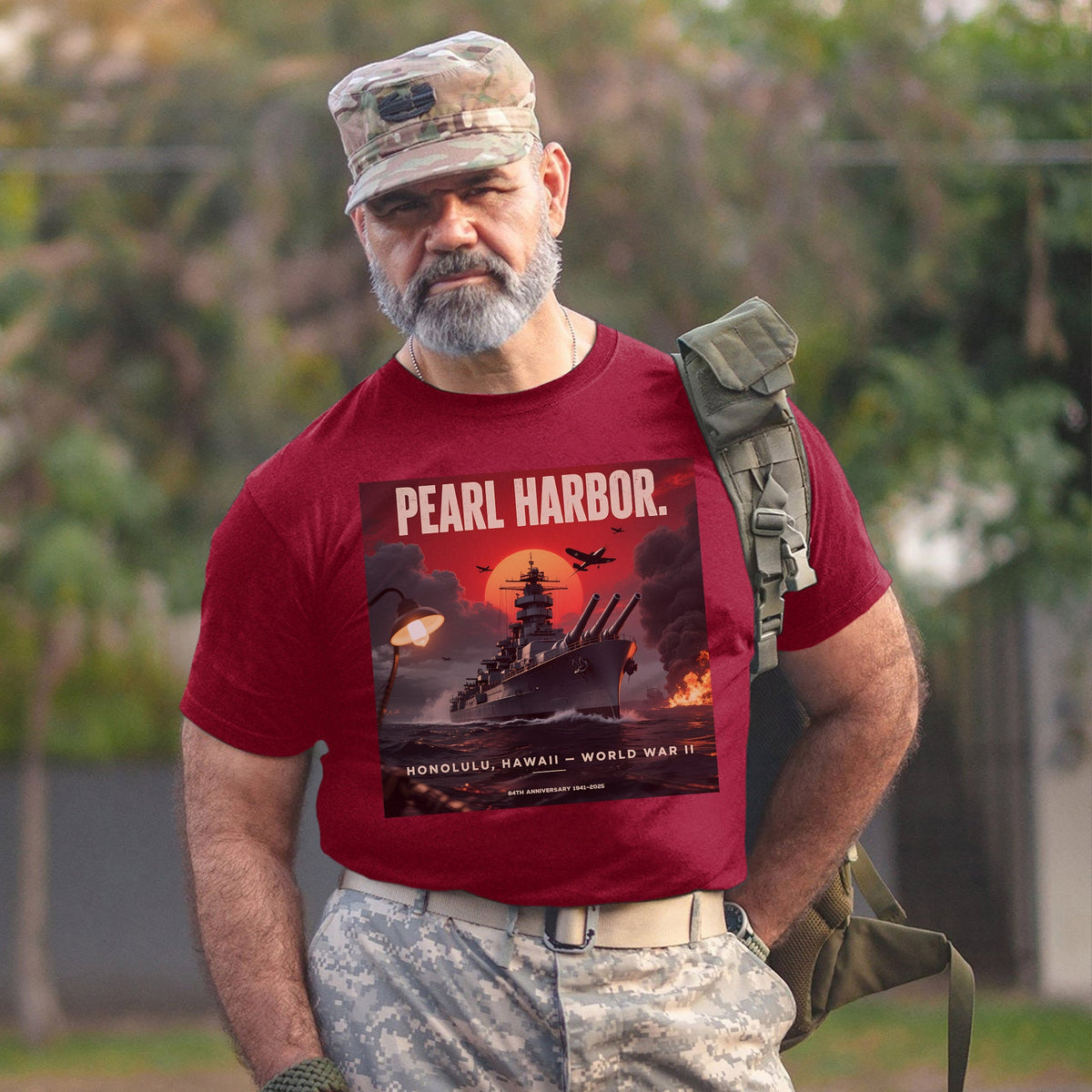 Pearl Harbor Honolulu Hawaii World War II T-Shirt product image 9