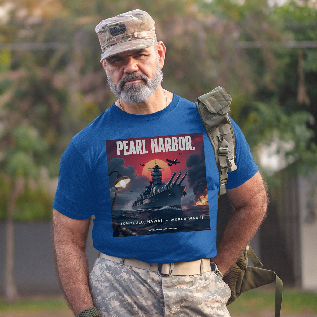 Pearl Harbor Honolulu Hawaii World War II T-Shirt product image 10