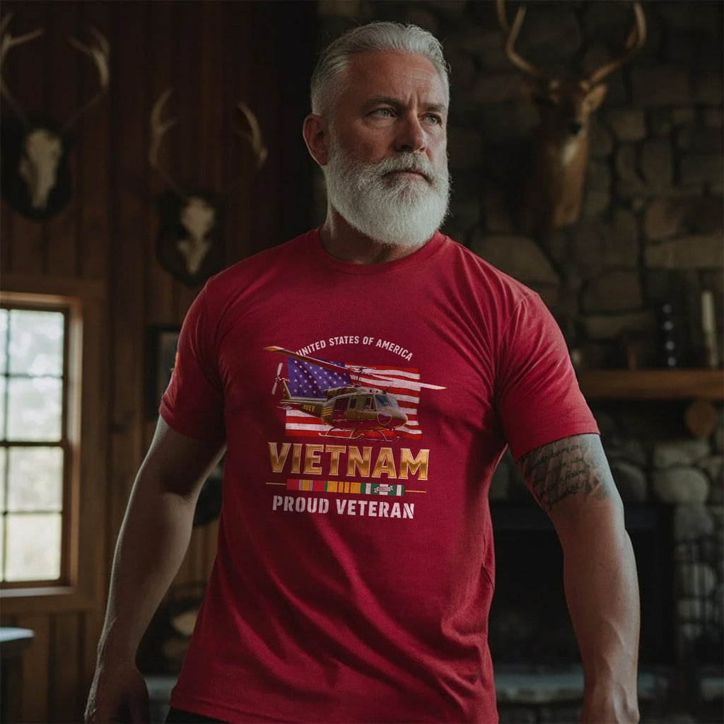 United States of America Vietnam Proud T-Shirt product image 2