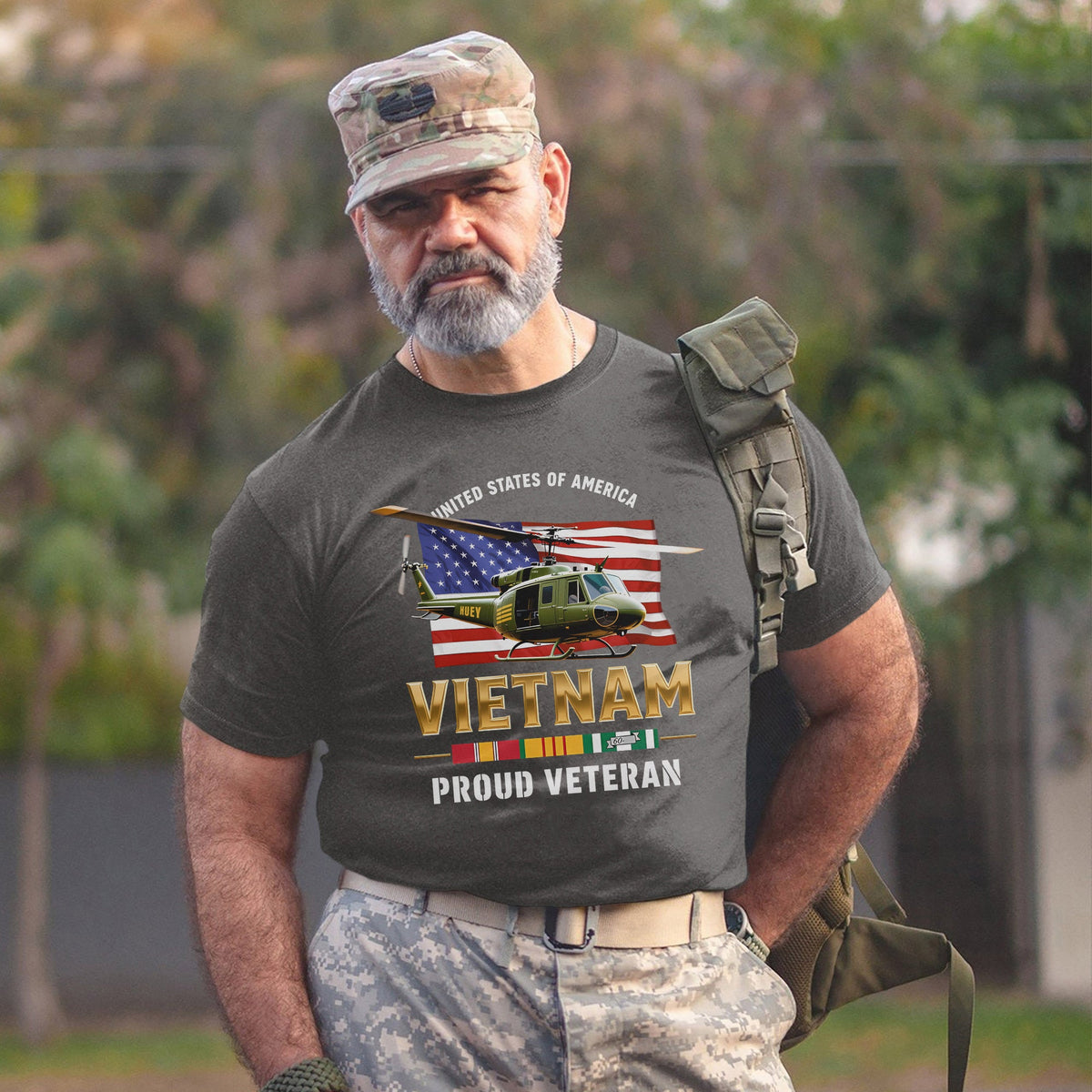 United States of America Vietnam Proud T-Shirt product image 15