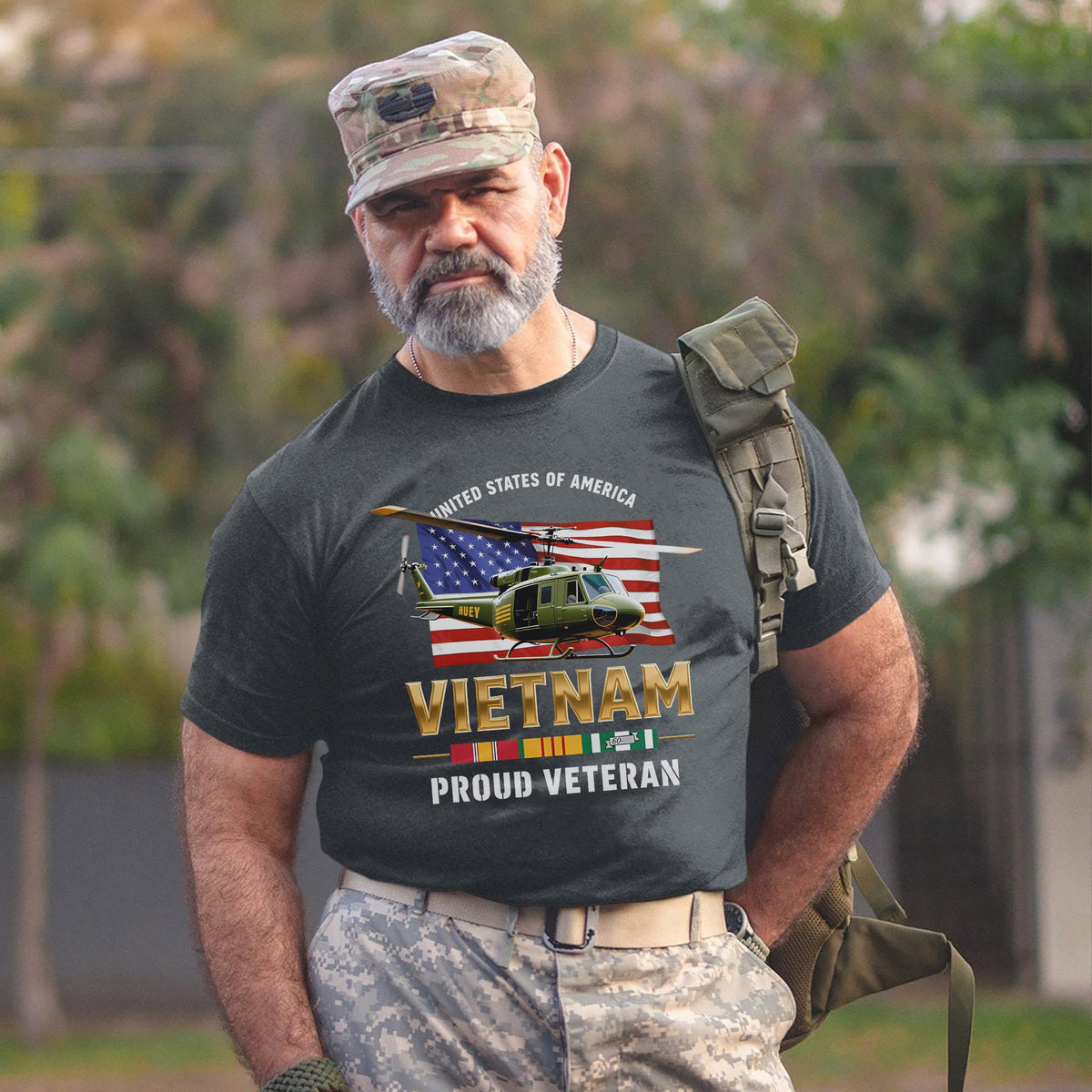 United States of America Vietnam Proud T-Shirt product image 13