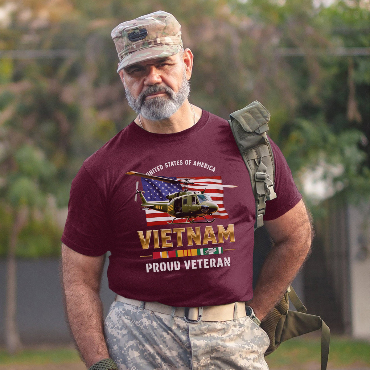 United States of America Vietnam Proud T-Shirt product image 11