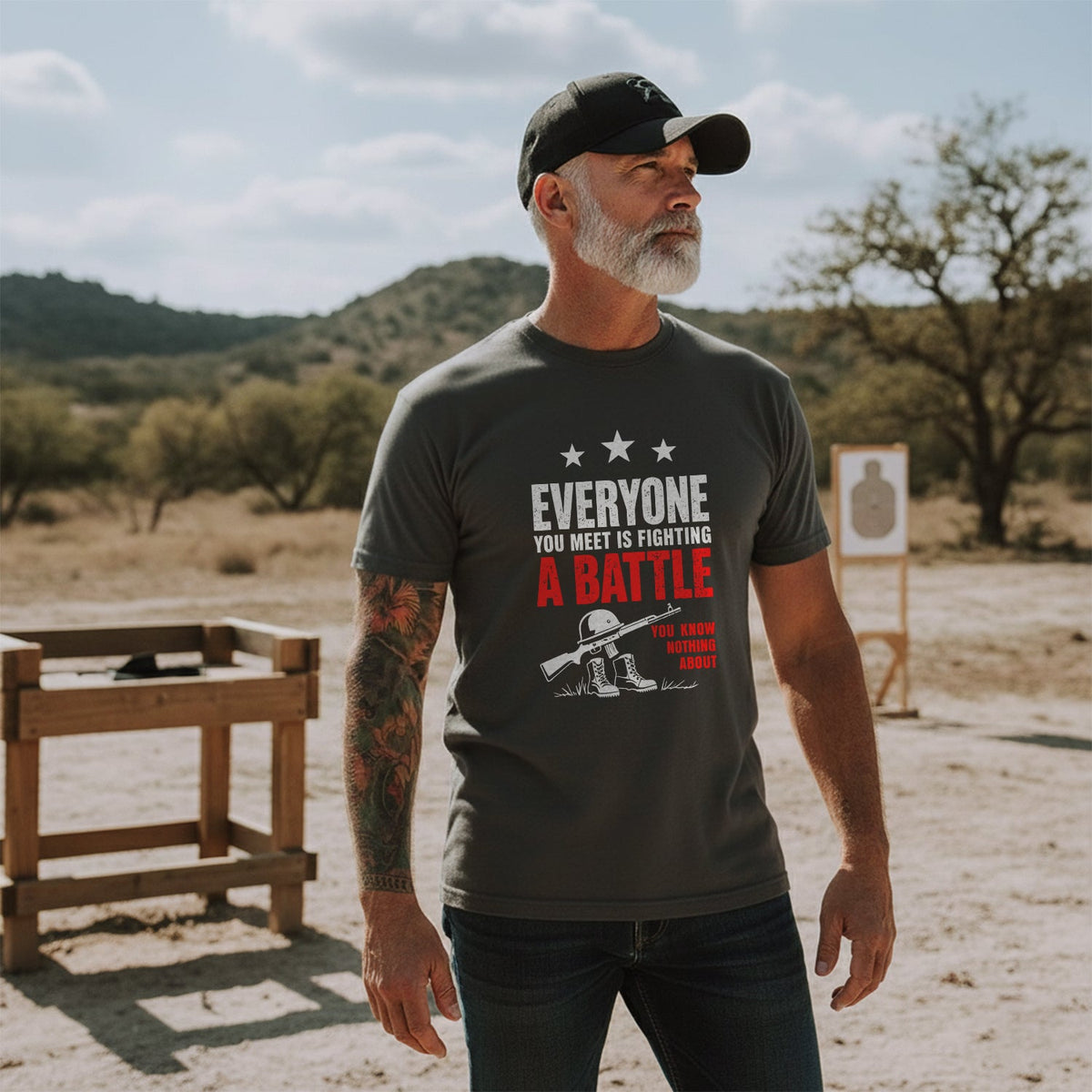 Everyone You Meet Is Fighting a Battle T-Shirt product image 5