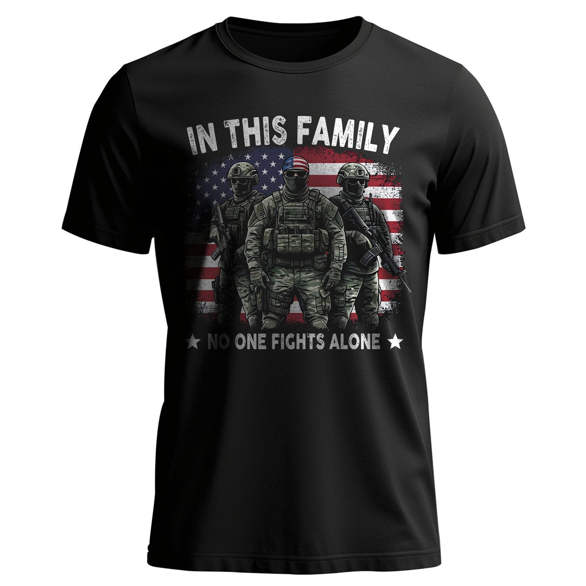 In This Family No One Fights Alone United by Love Strength product image 1