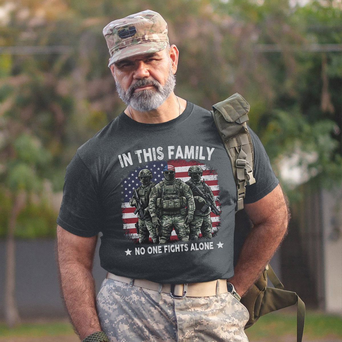In This Family No One Fights Alone United by Love Strength product image 7