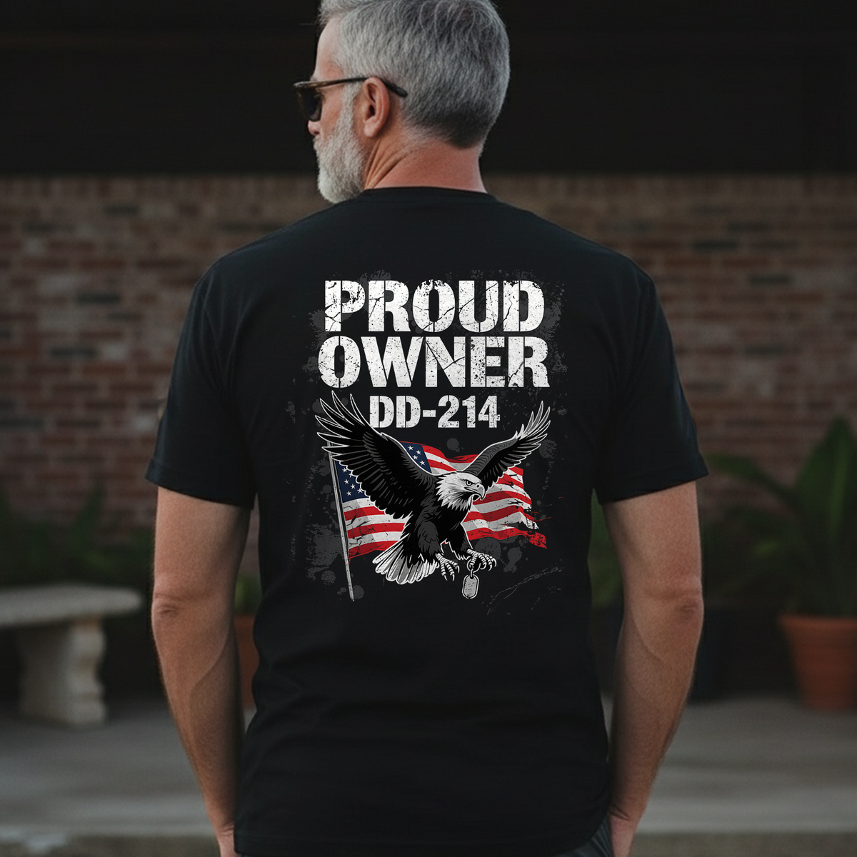 Proud Owner of DD-214 Proof of Service T-Shirt product image 3