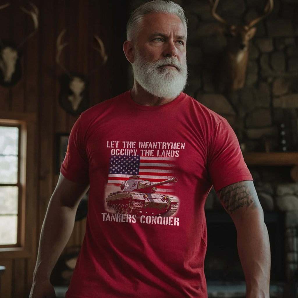 Let the Infantrymen Occupy Lands T-Shirt product image 2