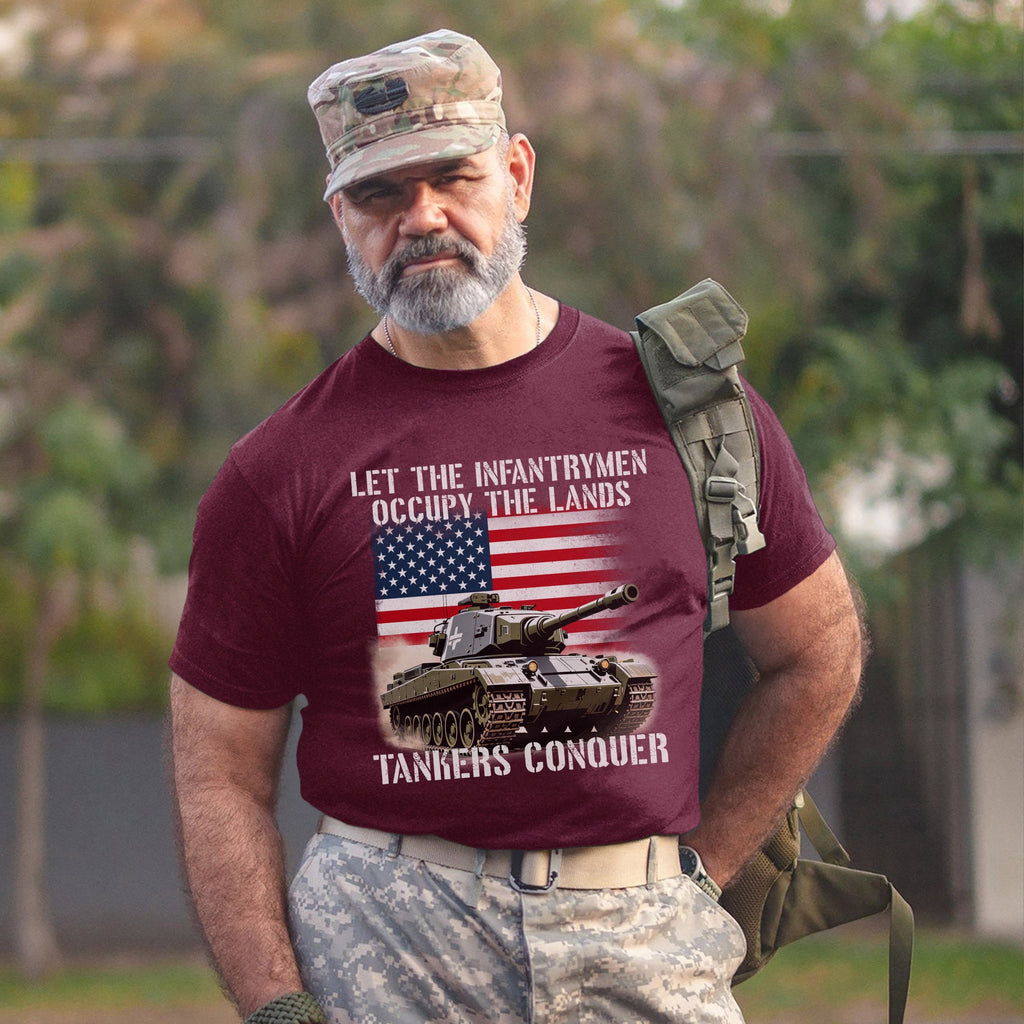 Let the Infantrymen Occupy Lands T-Shirt product image 15