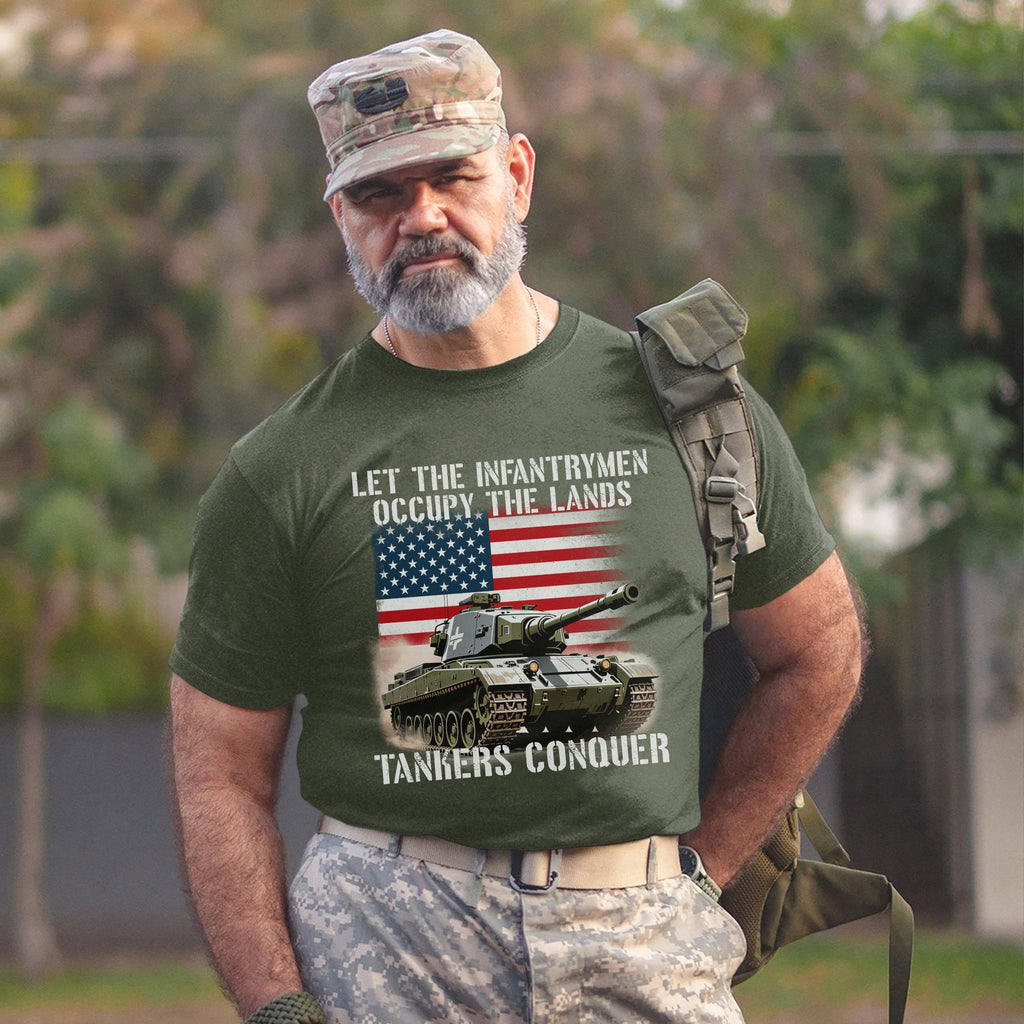 Let the Infantrymen Occupy Lands T-Shirt product image 10