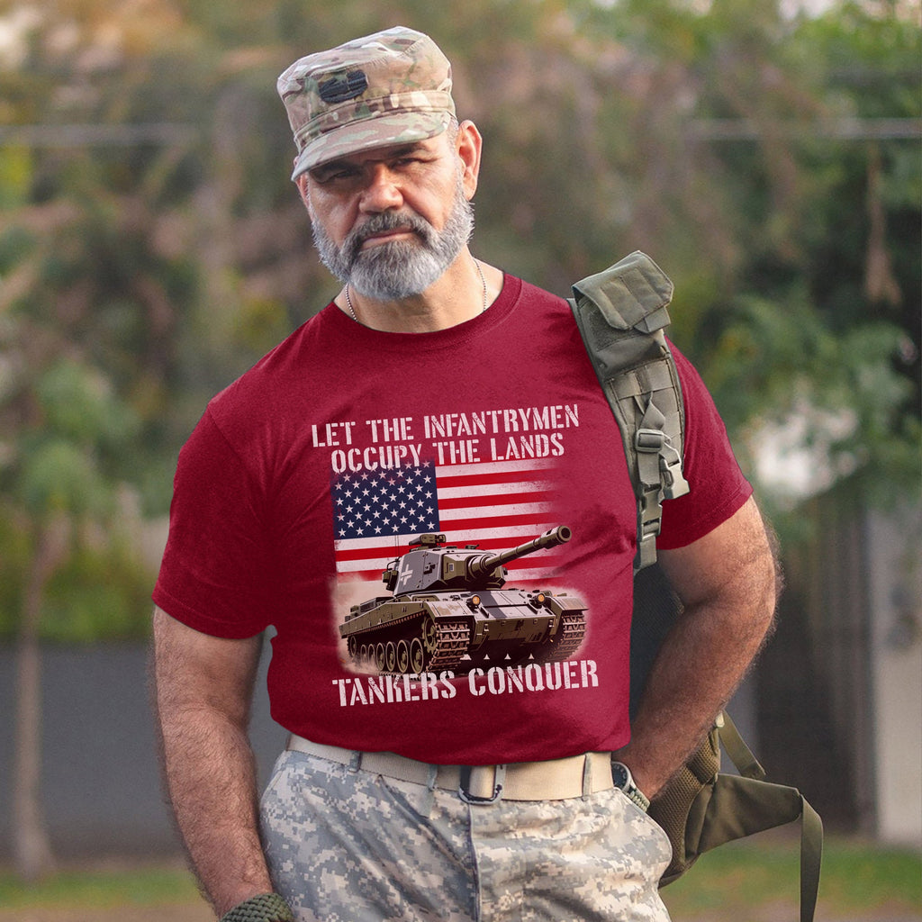 Let the Infantrymen Occupy Lands T-Shirt product image 13