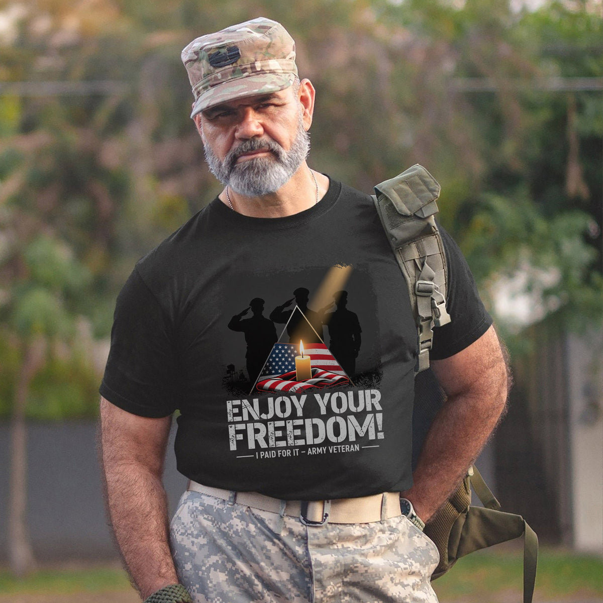 Enjoy Your Freedom I Paid for It Proud T-Shirt product image 6