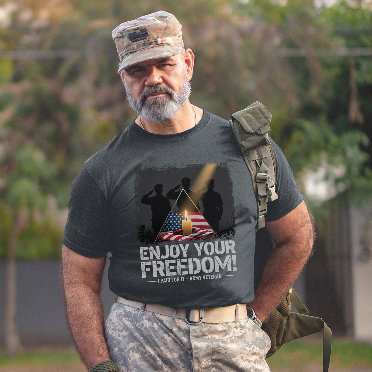 Enjoy Your Freedom I Paid for It Proud T-Shirt product image 7