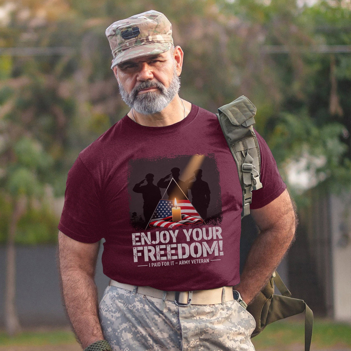 Enjoy Your Freedom I Paid for It Proud T-Shirt product image 15