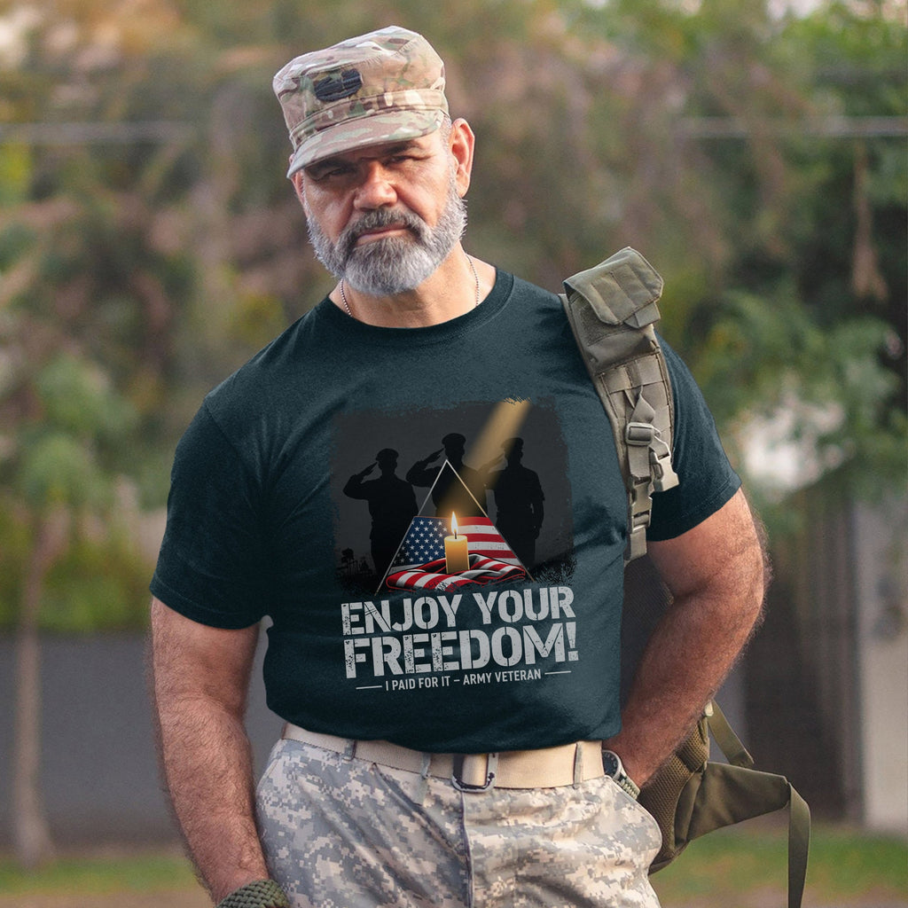Enjoy Your Freedom I Paid for It Proud T-Shirt product image 12