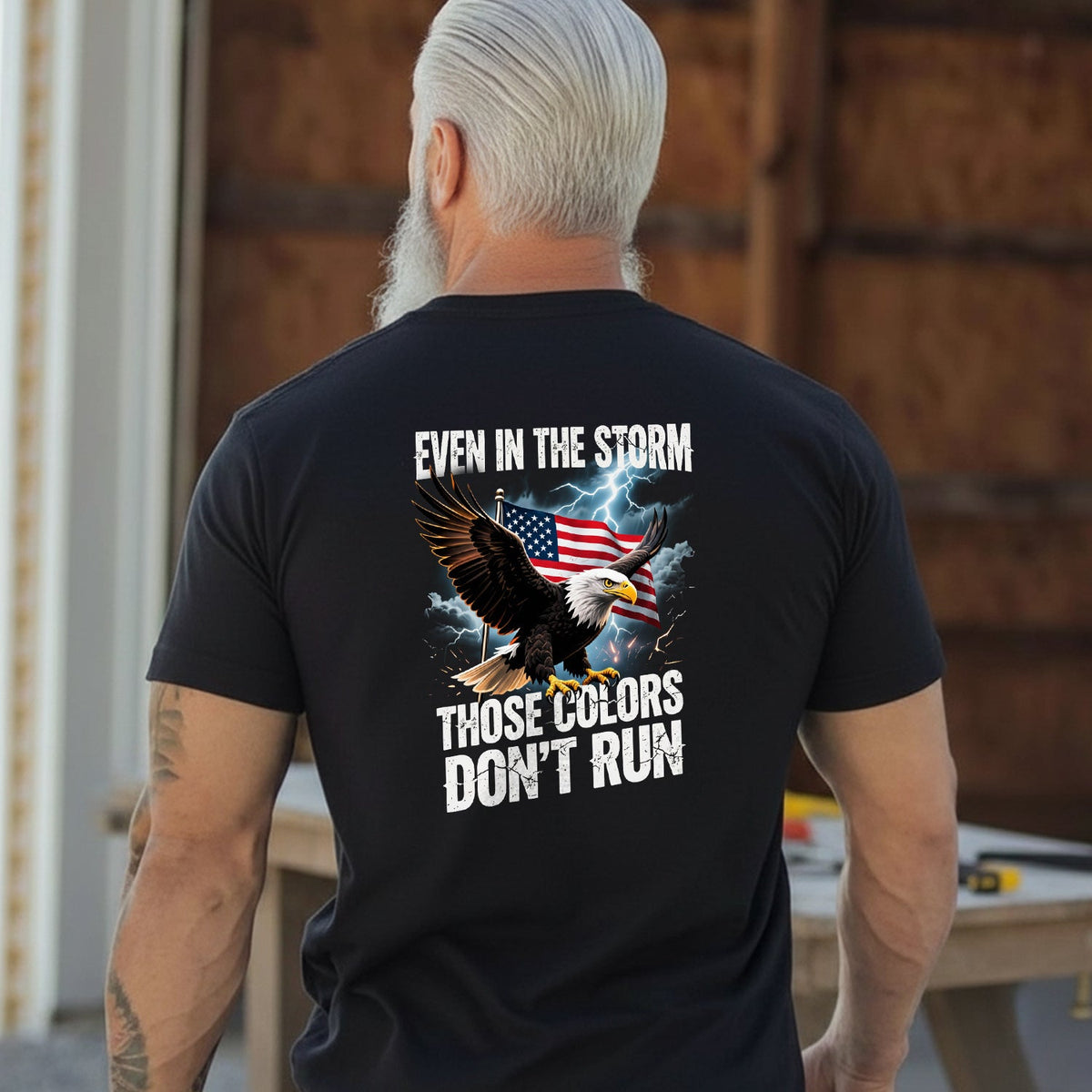 Even in the Storm These Colors Don't Run T-Shirt product image 2
