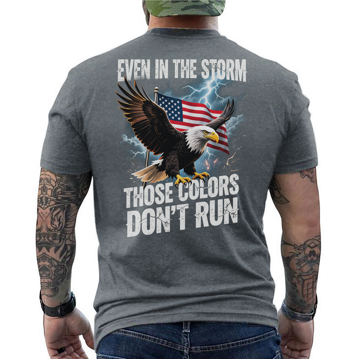Even in the Storm These Colors Don't Run T-Shirt product image 7