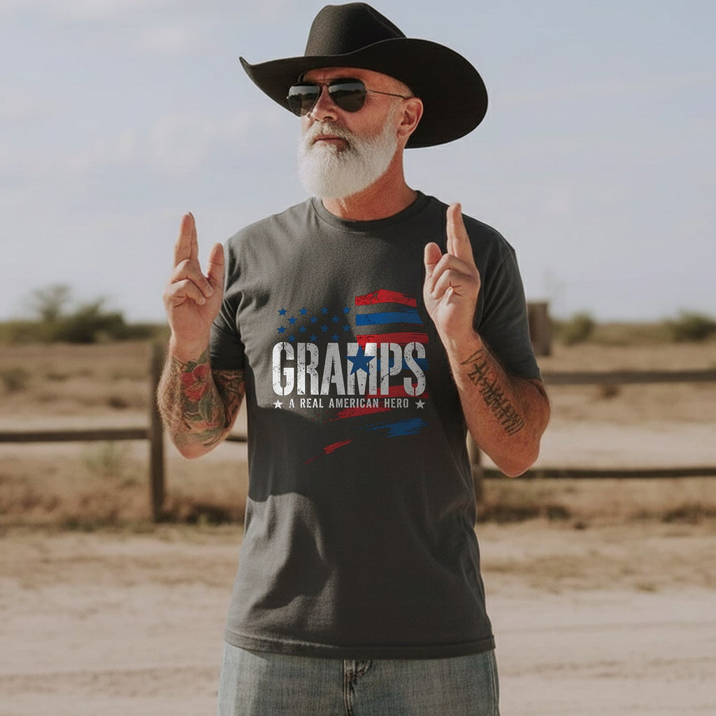 Real American Hero Proud Veteran Legacy T-Shirt product image 4