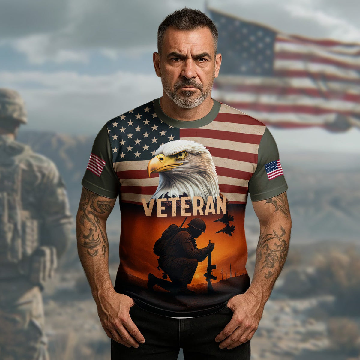 We Owe Illegals Nothing We All-over Print T-Shirt product image 1