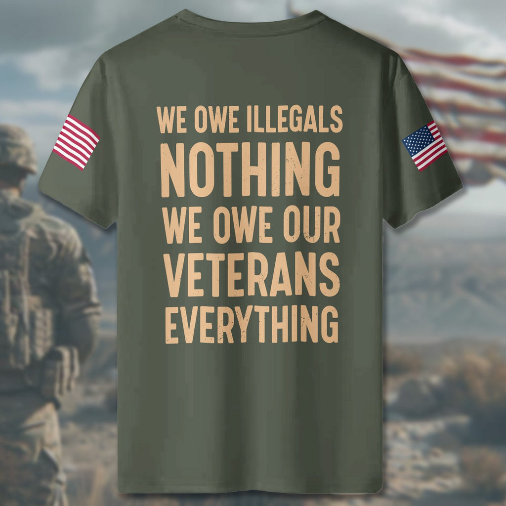 We Owe Illegals Nothing We All-over Print T-Shirt product image 5