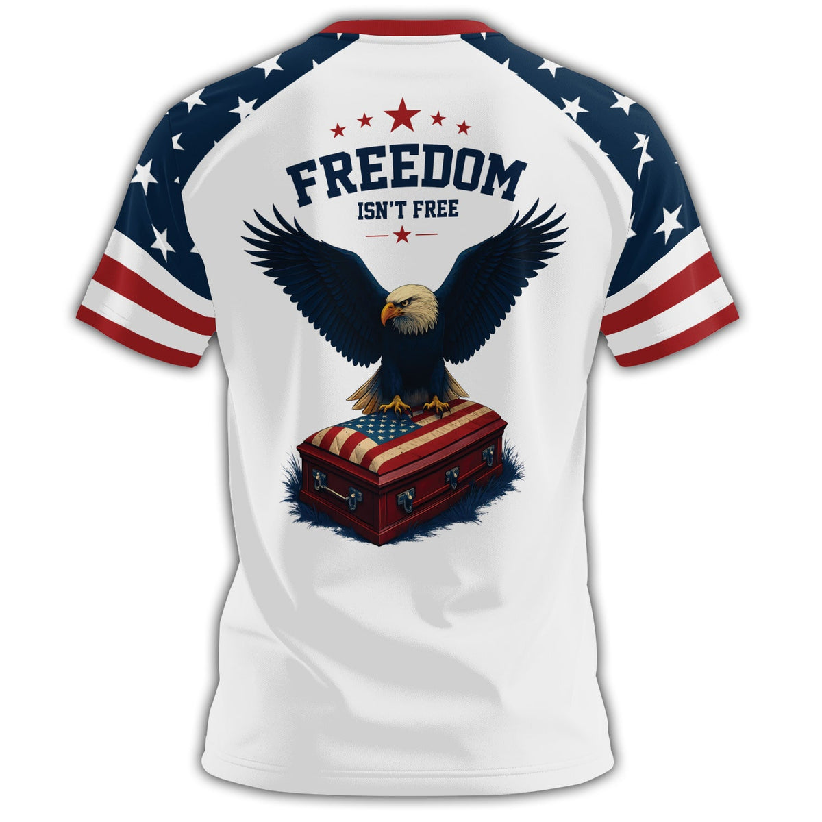 America Freedom Isn’t Free All-over Print T-Shirt product image 3