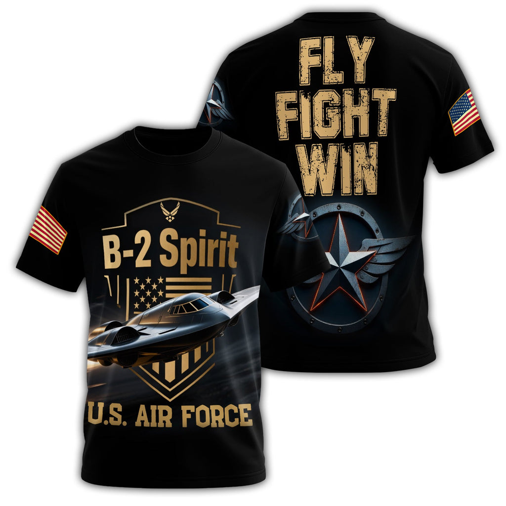 B-2 Spirit U.S. Air Force All-over Print T-Shirt product image 1