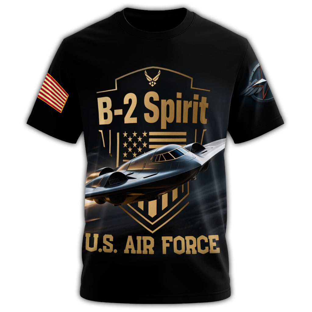 B-2 Spirit U.S. Air Force All-over Print T-Shirt product image 2
