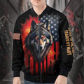 Dysfunctional Veteran All-over Print Bomber Jacket product image 1