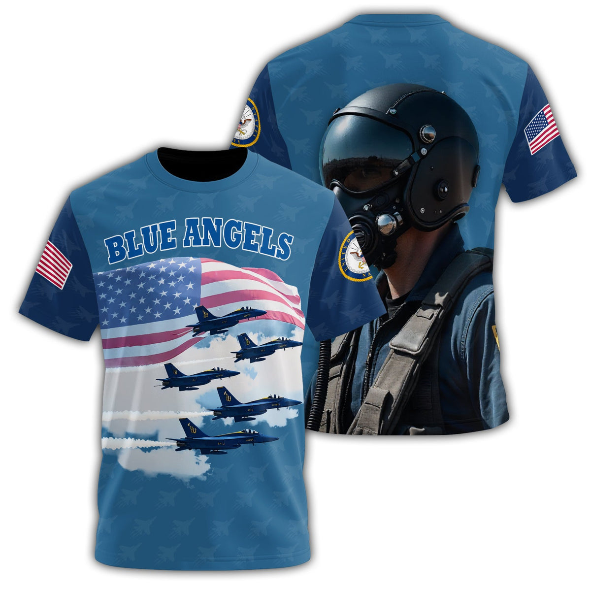 Blue Angels Precision in All-over Print T-Shirt product image 1