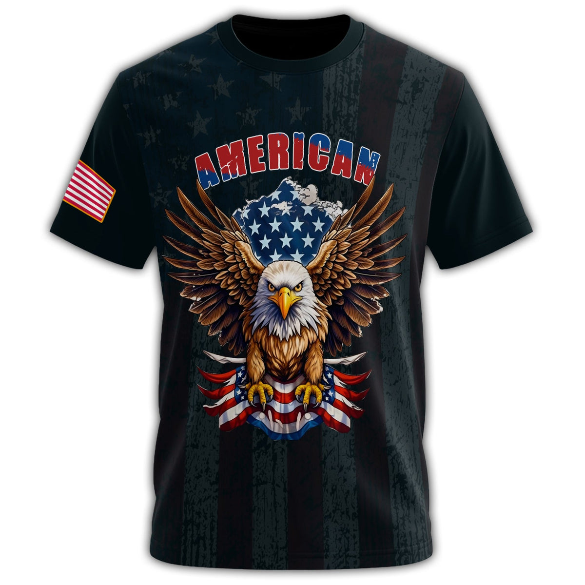 American Veteran Proud All-over Print T-Shirt product image 2