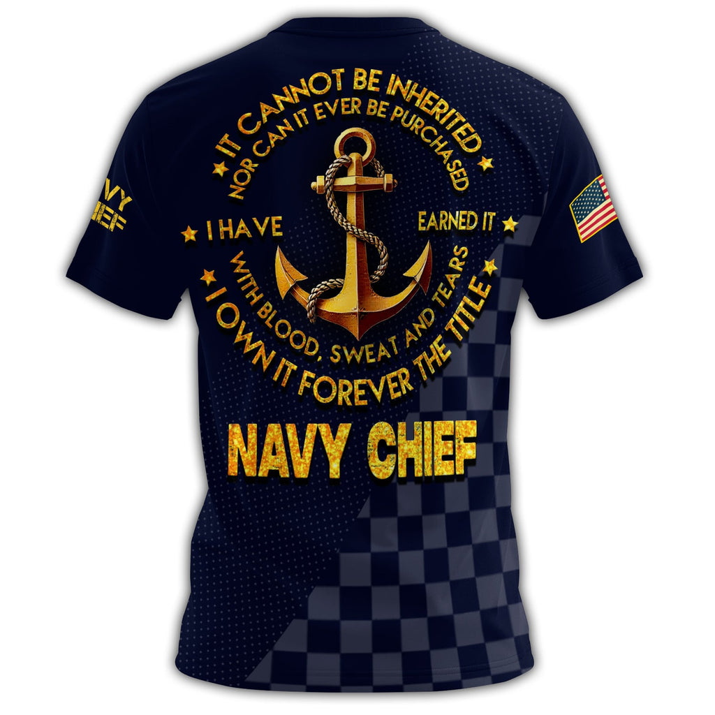It Cannot Be Inherited or All-over Print T-Shirt product image 3