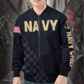 Navy Chief Pride All-over Print Bomber Jacket product image 1
