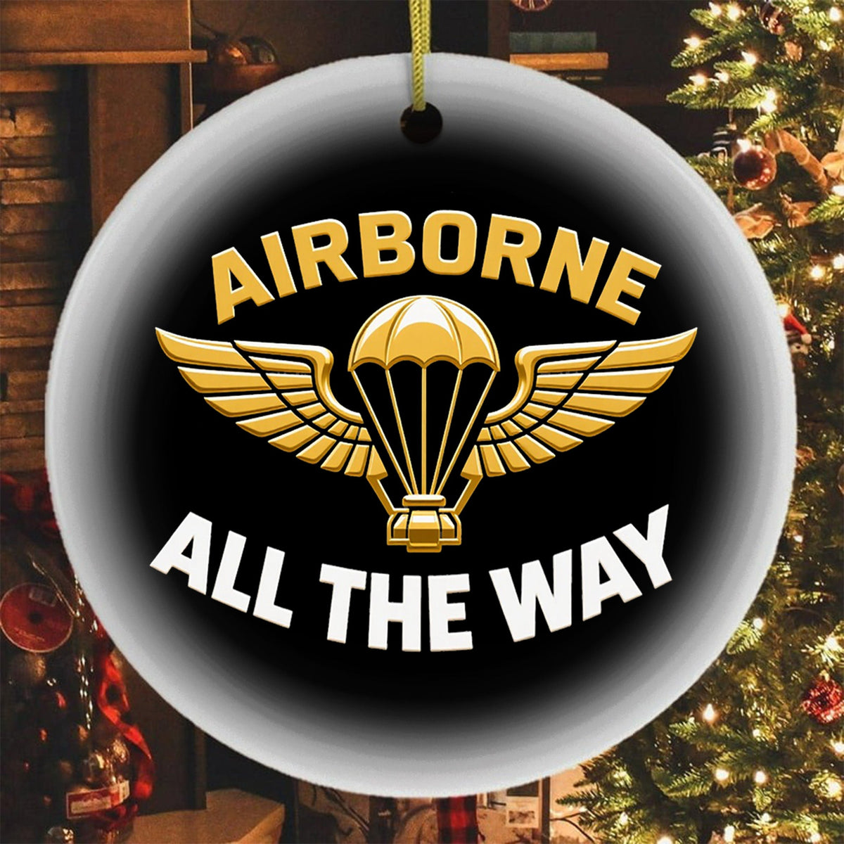 Airborne Veteran Spirit Ornament