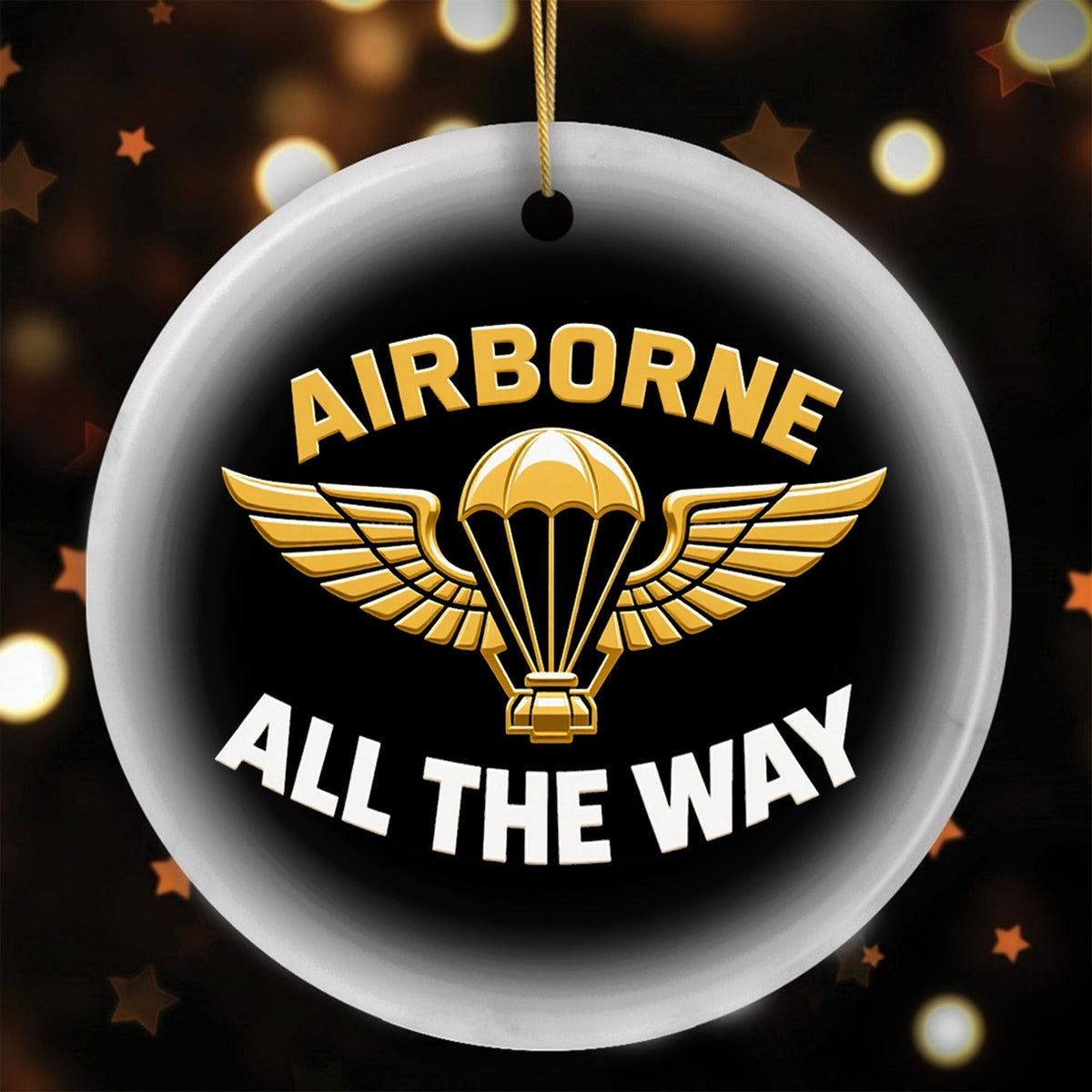 Airborne Veteran Spirit Ornament