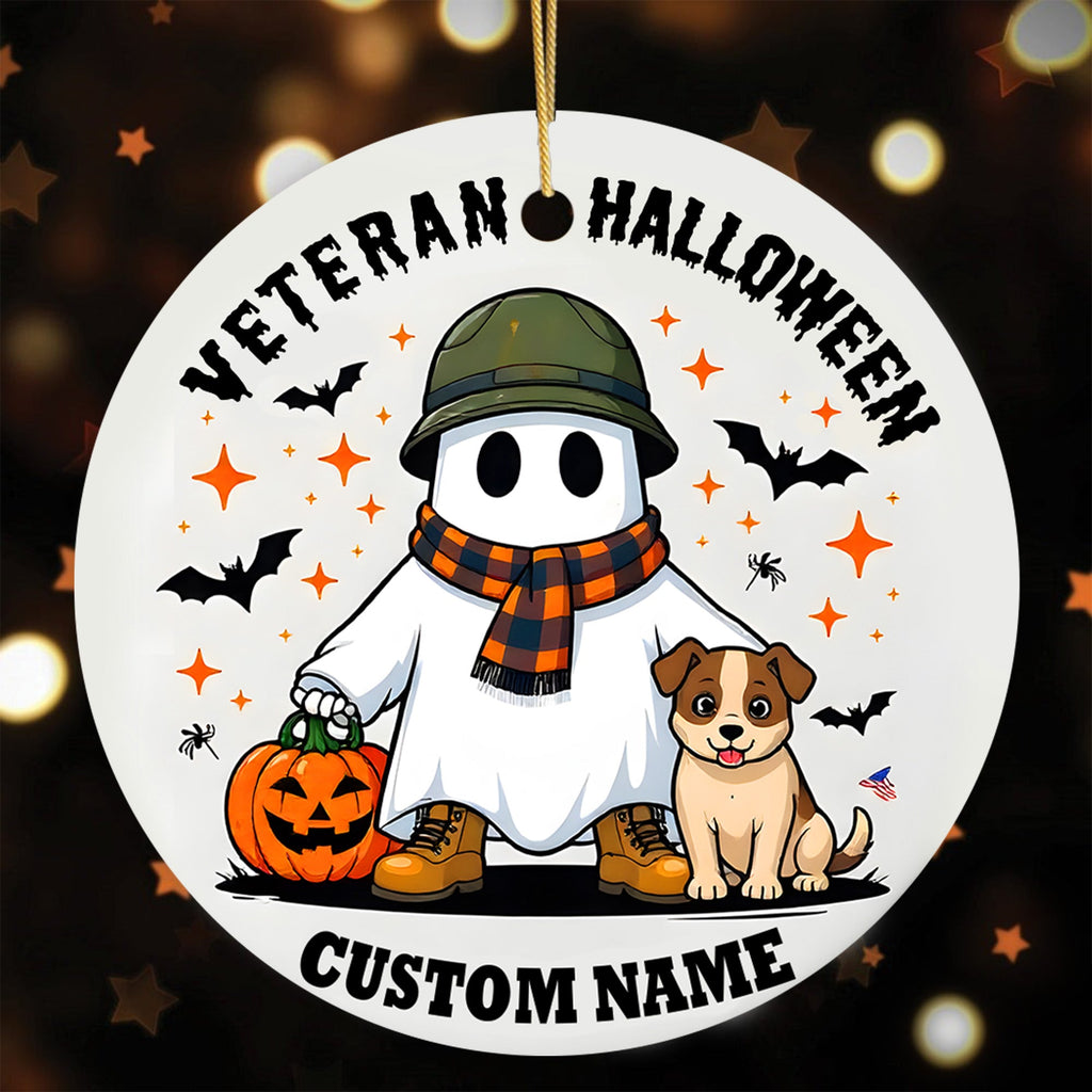 Veteran Honor and Sacrifice Personalized Ornament