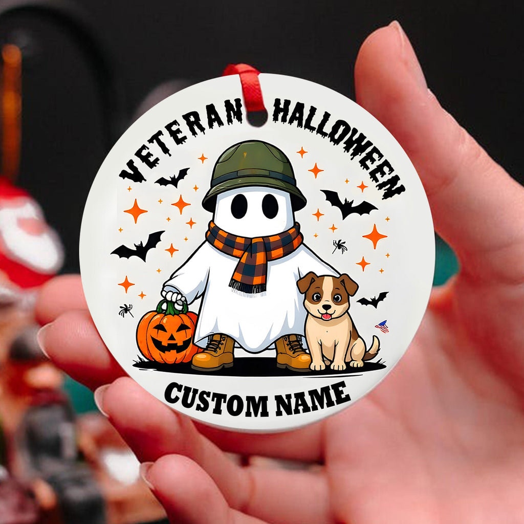 Veteran Honor and Sacrifice Personalized Ornament