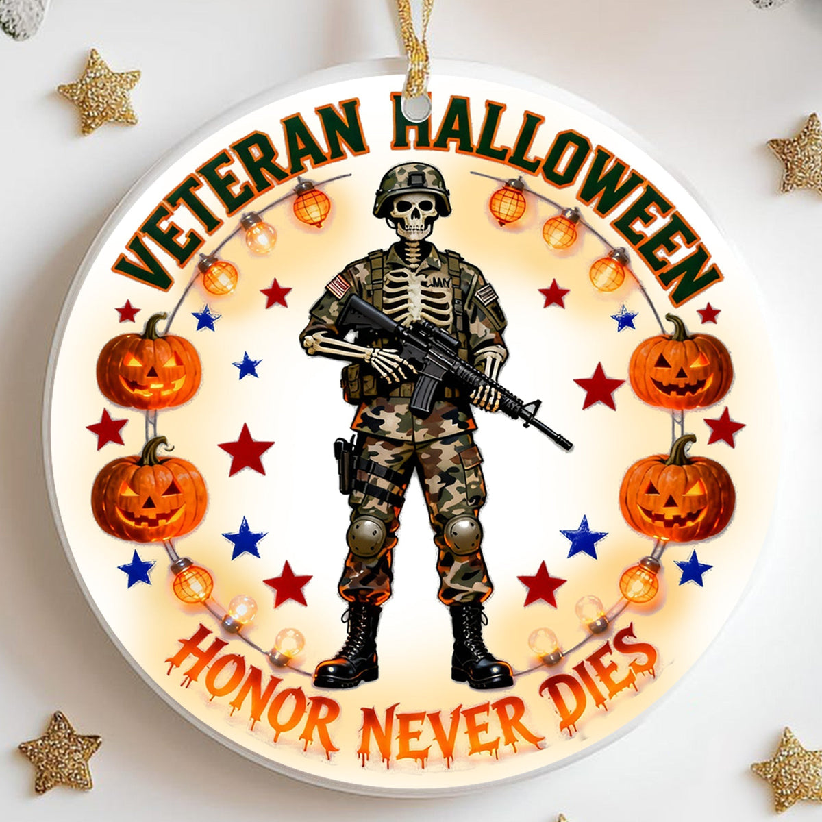Veteran Honor Lives Forever Ornament