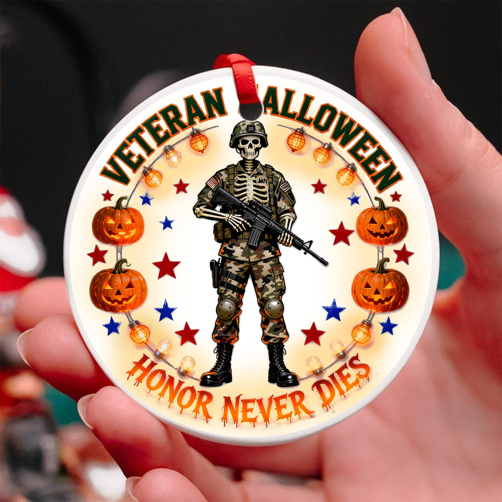Veteran Honor Lives Forever Ornament